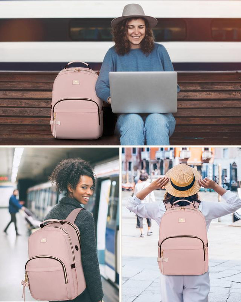 Pink Travel Backpack
