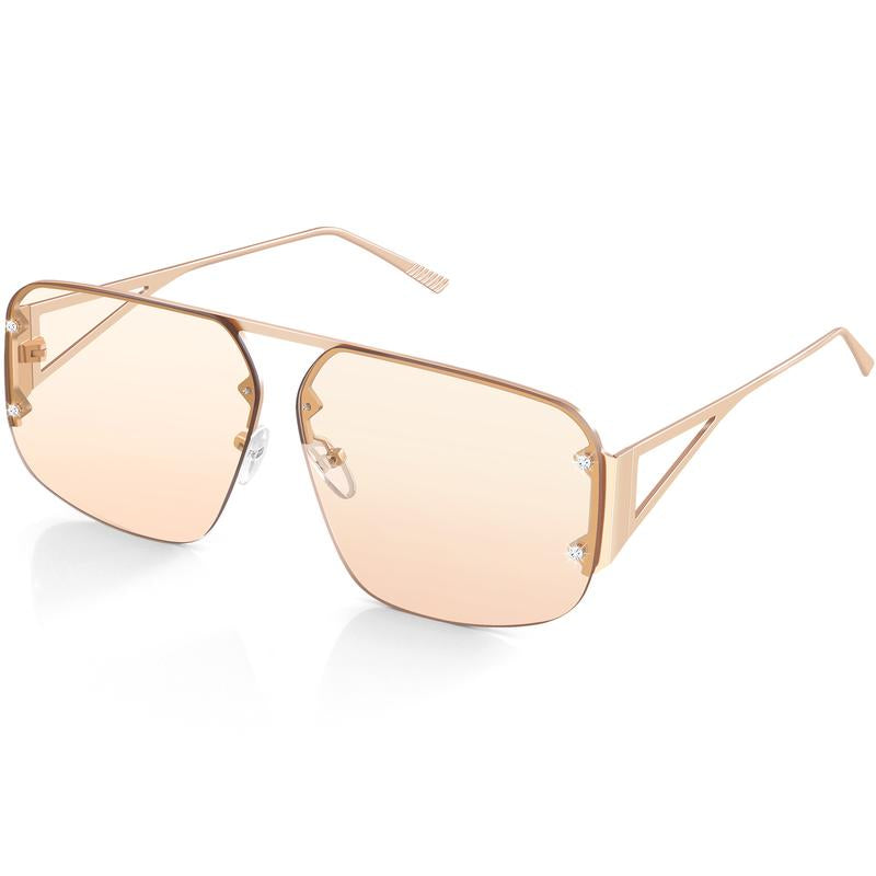 Womens Trendy Aviator Sunglasses